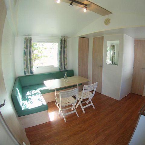 BUNGALOW 6 personnes - Mobil-home Standard 24m² - 2 chambres (4/6 personnes) + terrasse semi-couverte 4/6 pers