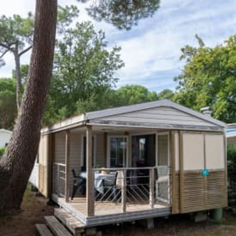 MOBILHOME 6 personas - Cabaña 6p 3ch ***