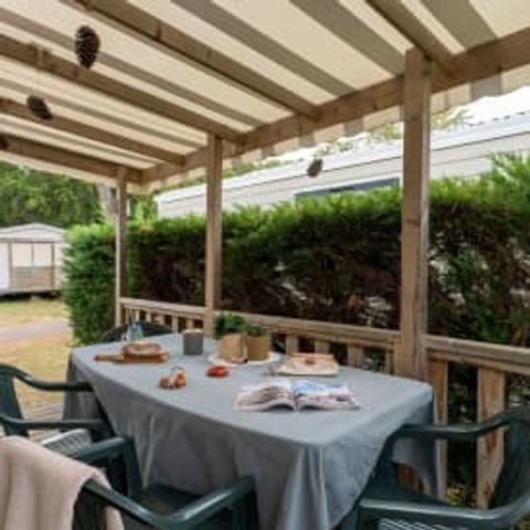 Stacaravan 4 personen - Vakantiehuis Alizé 4p 2ch ***