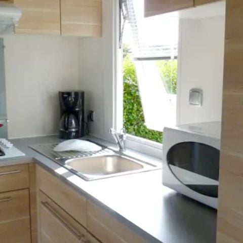 Mobile home 5 persons - Classic 2-bedroom mobile home sleeps 5