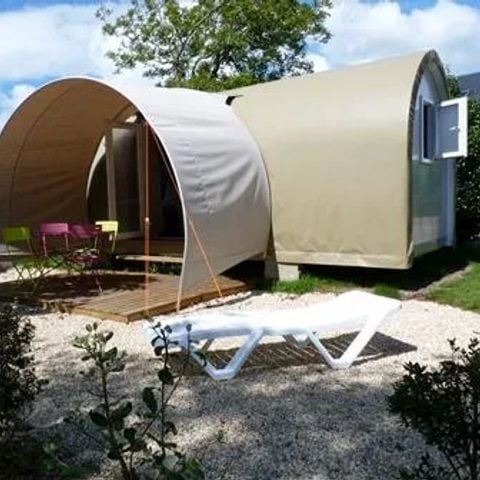 Tente en toile et en bois 4 personnes - Coco Sweet (sans sanitaires)