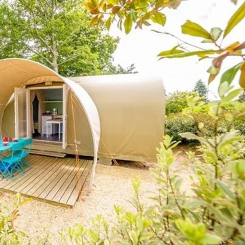 Tente en toile et en bois 4 personnes - Coco Sweet (sans sanitaires)