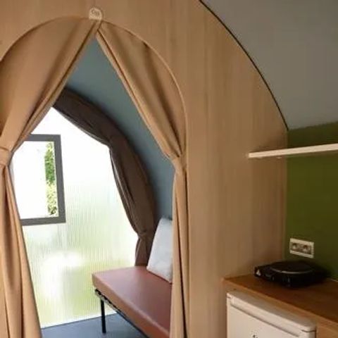 Tente en toile et en bois 4 personnes - Coco Sweet (sans sanitaires)