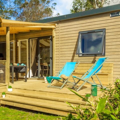 Stacaravan 6 personen - Stacaravan Select TV LV Plancha - 2 slaapkamers - 4/6 personen