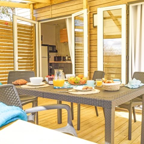 Mobilhome 6 personnes - Select - TV lave-vaisselle Plancha - 3 chambres