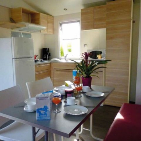 Stacaravan 5 personen - Klassieke stacaravan met 2 slaapkamers voor 5 personen