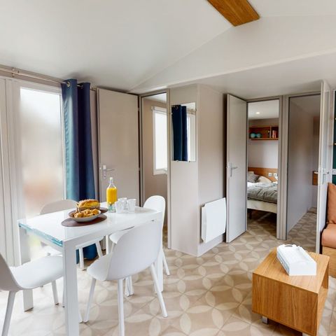 Stacaravan 6 personen - Wellness 2bed 6p Handtekening airconditioning