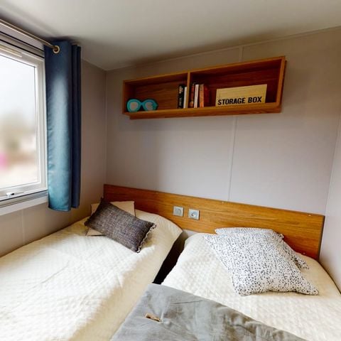 Stacaravan 6 personen - Wellness 2bed 6p Handtekening airconditioning