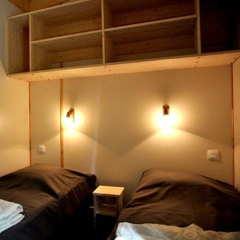 CHALET 6 personnes - Chalet Lac Confort 40 m² - adapté aux personnes à mobilité réduite - 2 chambres 4/6 pers