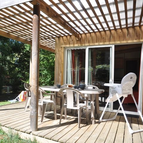 CHALET 8 personnes - Chalet Premium Nature 41 m² - 3 chambres 6/8 pers