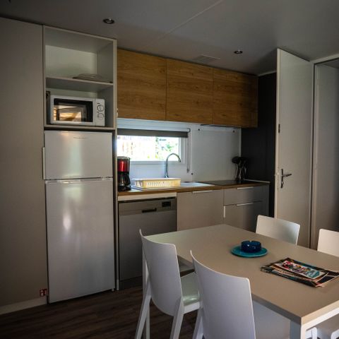 MOBILHOME 4 personnes - Mobil-home Gabare Premium 37m²- 2 chambres 4/6 pers