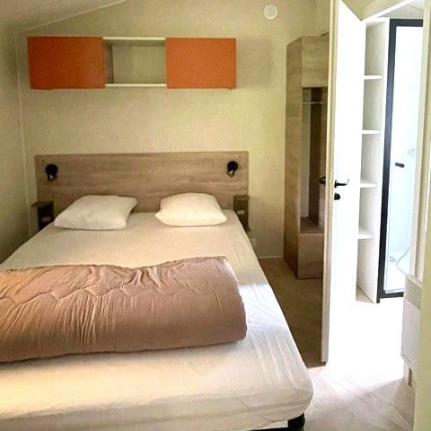 Mobilheim 8 Personen - Mobilheim Premium Rouffiac 40m² (3 Schlafzimmer) + 2 Bäder + LV + LL + Terrasse 6/8 Pers.
