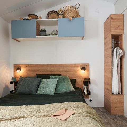 MOBILHOME 8 personas - Premium Rouffiac 40m² (3 dormitorios) + 2 baños + LV + LL + Terraza
