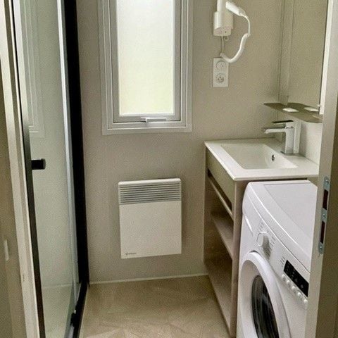 CASA MOBILE 8 persone - Casa mobile Premium Rouffiac 40m² (3 camere) + 2 bagni + LV + LL + Terrazza 6/8 pers.