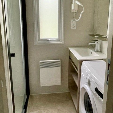 MOBILHOME 8 personas - Mobil-home Premium Rouffiac 40m² (3 habitaciones) + 2 baños + LV + LL + Terraza 6/8 pers