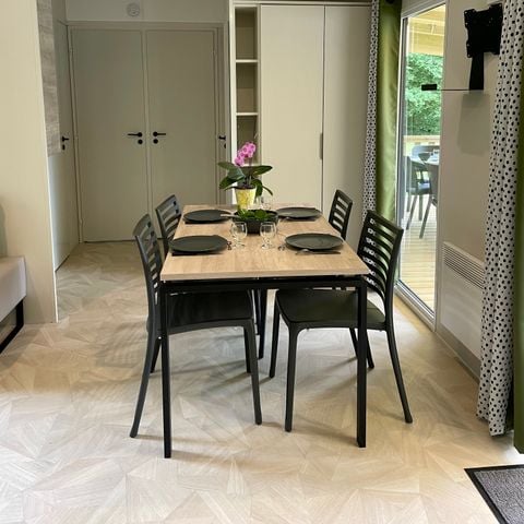 CASA MOBILE 8 persone - Casa mobile Premium Rouffiac 40m² (3 camere) + 2 bagni + LV + LL + Terrazza 6/8 pers.