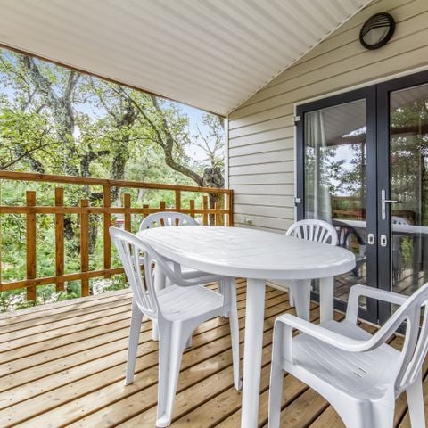 MOBILHOME 4 personas - OCIO - TV - AIRE ACONDICIONADO