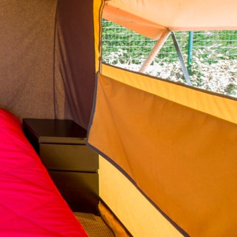 Tente en toile et en bois 5 personnes - NATURA