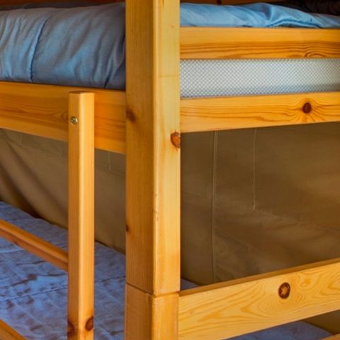 Tente en toile et en bois 5 personnes - NATURA