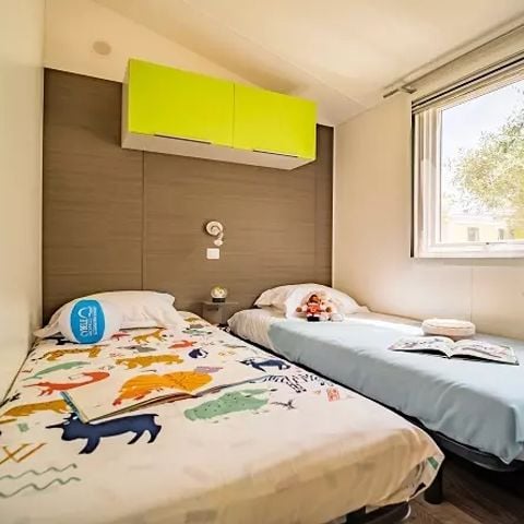 Stacaravan 4 personen - Vrije tijd 3 kamers 4 personen Airconditioning + TV