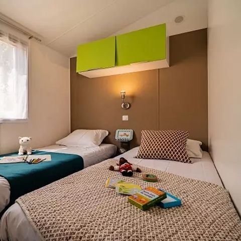 Stacaravan 6 personen - Féérique 4 Kamers 6 Personen Airconditioning + TV