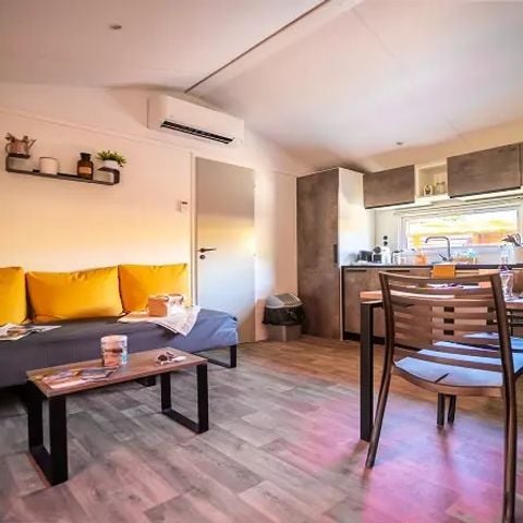 MOBILE HOME 4 people - Duo Premium 3 Rooms 4 People Jacuzzi + Air Conditioning + TV