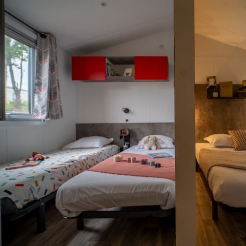 Stacaravan 8 personen - Quattro Premium-reeks met jacuzzi