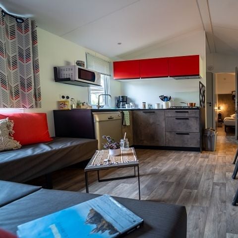 MOBILHOME 8 personnes - Gamme Quattro Premium avec Jacuzzi