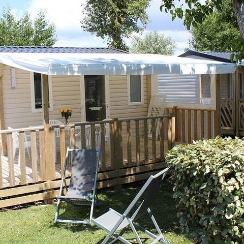 MOBILHOME 4 personas - Mobil-home COMFORT 2 habitaciones 24m² Terraza cubierta 4 pers