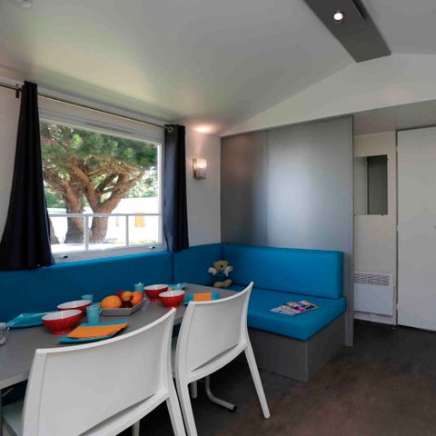 Mobilheim 6 personen - Mobilheim CONFORT 2 Zimmer 28m² überdachte Terrasse 4/6 Pers.