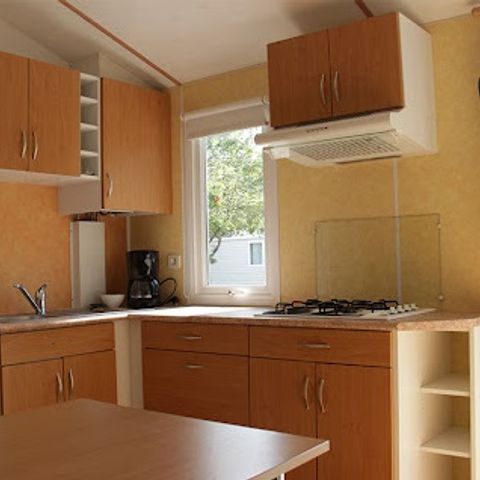MOBILHOME 6 personnes - Mobil-home STANDARD 2 chambres 28m² Terrasse Couverte 4/6 pers