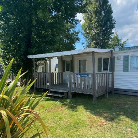 MOBILHOME 6 personnes - Mobil-home STANDARD 2 chambres 28m² Terrasse Couverte 4/6 pers
