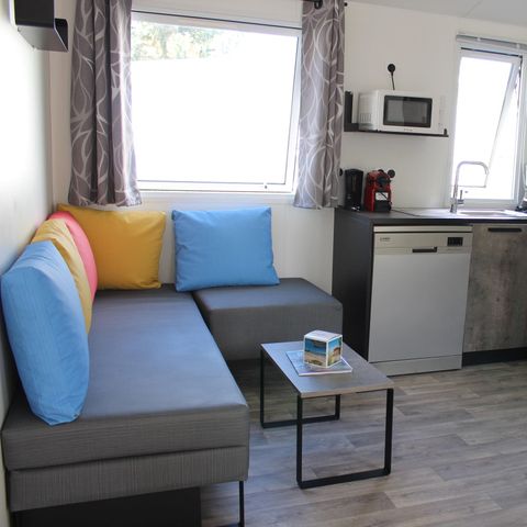 CASA MOBILE 8 persone - Casa mobile GRAND CONFORT 3 camere da letto 2 bagni 36 m² Terrazza coperta 6/8 pers.