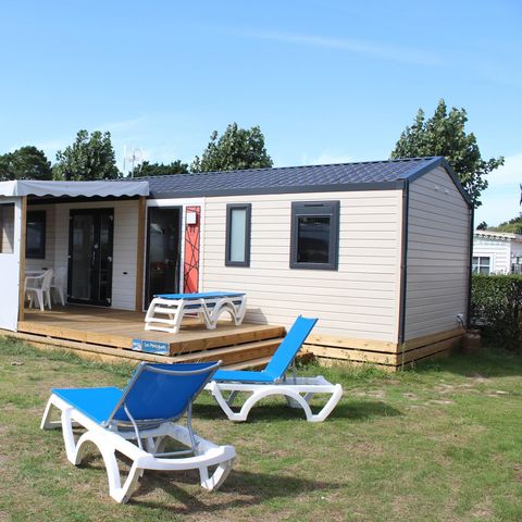 CASA MOBILE 8 persone - Casa mobile GRAND CONFORT 3 camere da letto 2 bagni 36 m² Terrazza coperta 6/8 pers.
