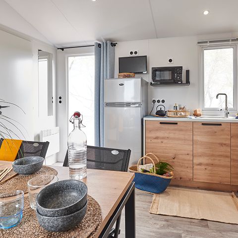 CASA MOBILE 8 persone - Casa mobile GRAND CONFORT 3 camere 31 m² terrazza coperta + lavastoviglie 6/8 pers.