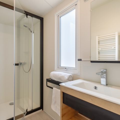 CASA MOBILE 8 persone - Casa mobile GRAND CONFORT 3 camere 31 m² terrazza coperta + lavastoviglie 6/8 pers.