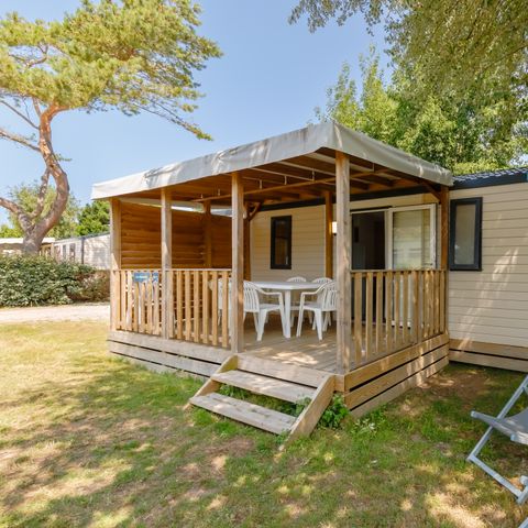 CASA MOBILE 6 persone - Casa mobile GRAND CONFORT 2 camere 29 m² terrazza coperta + lavastoviglie 4/6 pers.
