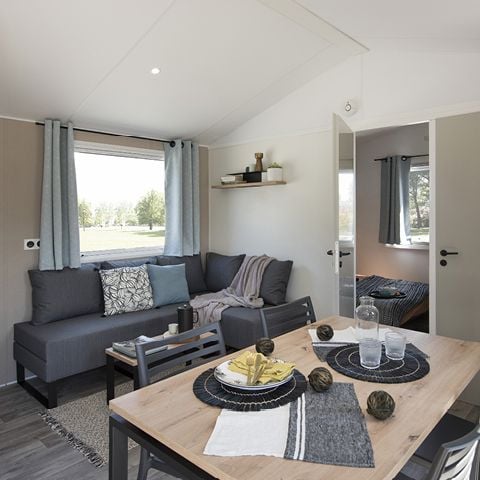 Mobilheim 6 Personen - Großer Komfort 2 Zimmer