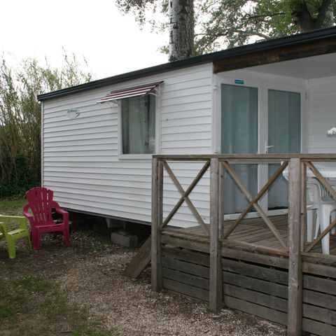 MOBILE HOME 4 people - 2 bedrooms COMFORT + CLIM