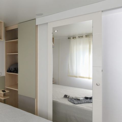 Mobilheim 4 Personen - PREMIUM 2 Schlafzimmer (CLIM)