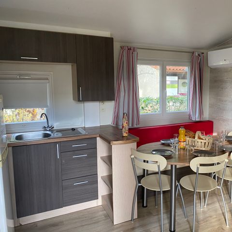 MOBILHOME 6 personas - 3 habitaciones / COMFORT CLIM
