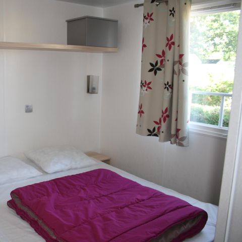 Mobilheim 6 Personen - 3 Schlafzimmer / KOMFORT (KLIMA + PERGOLA + PLANCHA)