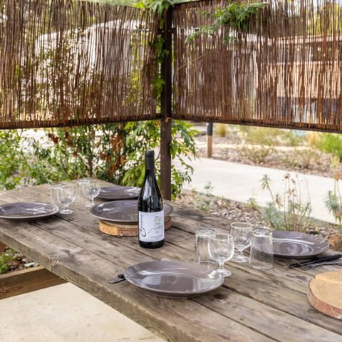 CASA MOBILE 6 persone - 3 camere da letto / COMFORT (CLIM + PERGOLA + PLANCHA)