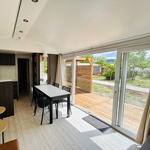 Mobilheim 6 Personen - 3 Zimmer PREMIUM (KLIMA + PLANCHA)