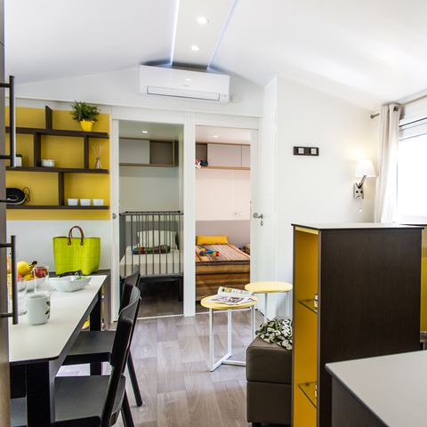 Mobilheim 6 Personen - 3 Zimmer PREMIUM (KLIMA + PLANCHA)