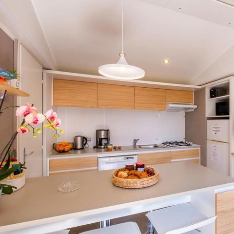 MOBILE HOME 4 people - Mobile-home | Comfort | 2 Bedrooms | 4 Pers. | Raised terrace | TV