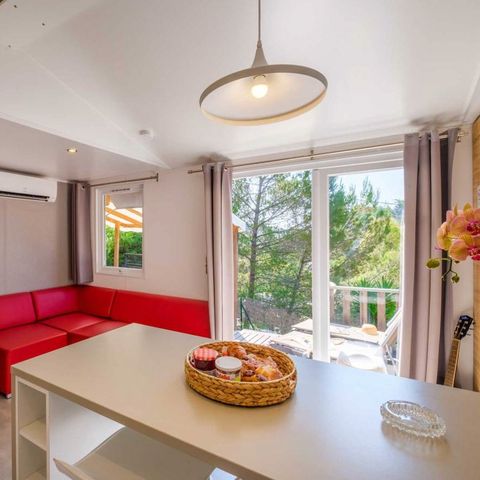 MOBILE HOME 4 people - Mobile-home | Comfort | 2 Bedrooms | 4 Pers. | Raised terrace | TV