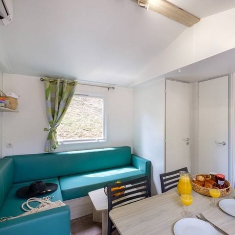 MOBILE HOME 5 people - Comfort | 2 Bedrooms | 5 Pers | Raised terrace | Air conditioning | TV