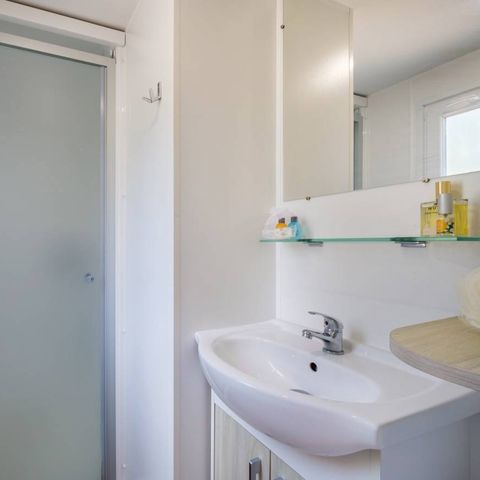 MOBILE HOME 5 people - Comfort | 2 Bedrooms | 5 Pers | Raised terrace | Air conditioning | TV