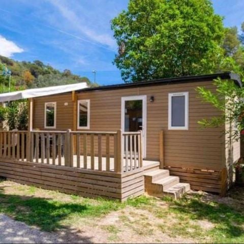 Stacaravan 6 personen - Mobile-home | Comfort XL | 3 slaapkamers | 6 pers. | Verhoogd terras | Airconditioning | TV